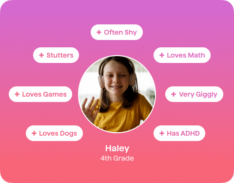 Matched to your child