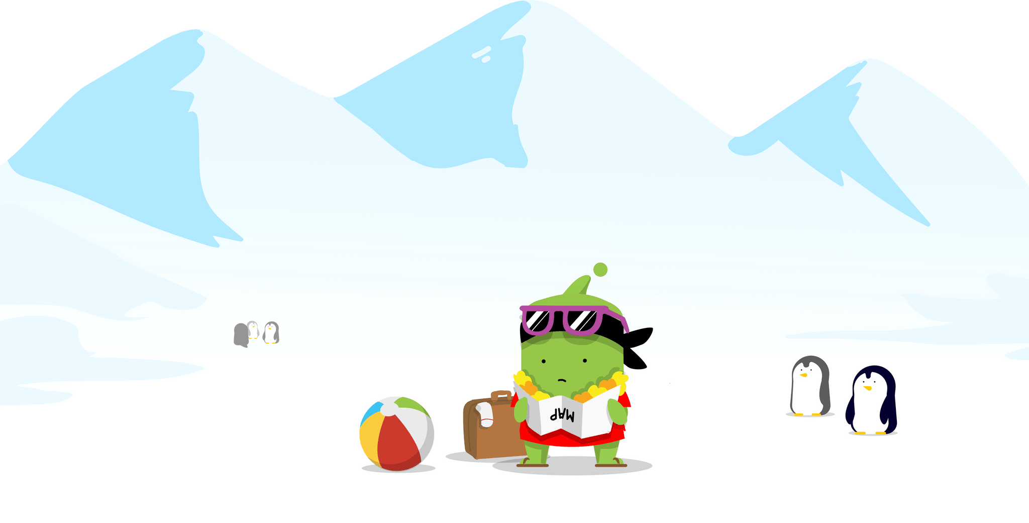 Mojo lost in the snow