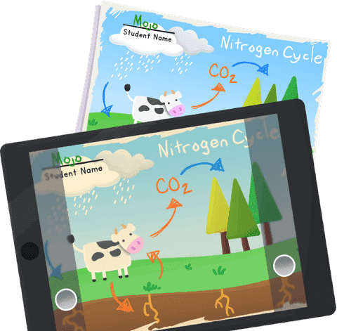 ClassDojo app on a tablet