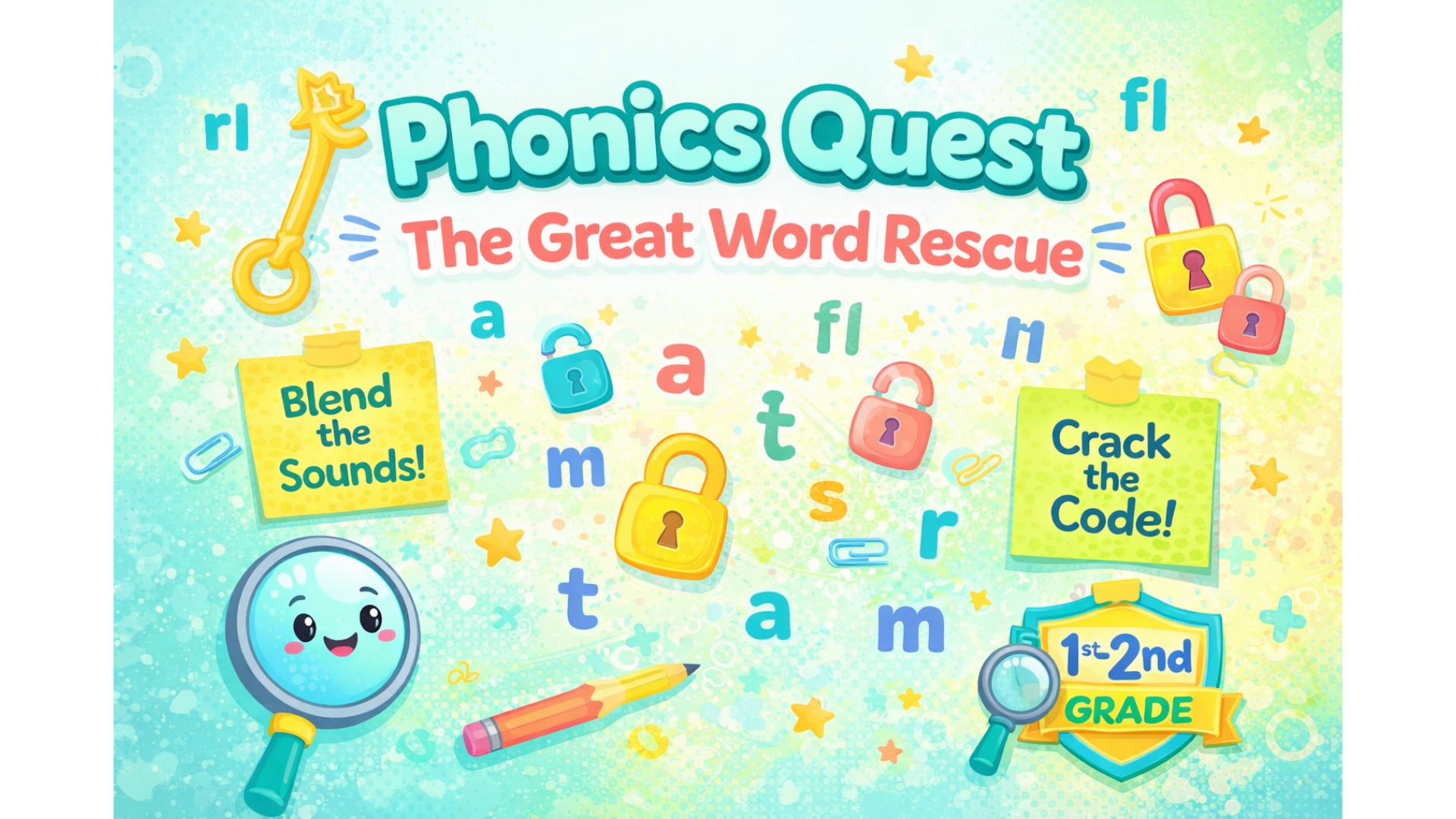 Phonics Quest: The Great Word Rescue