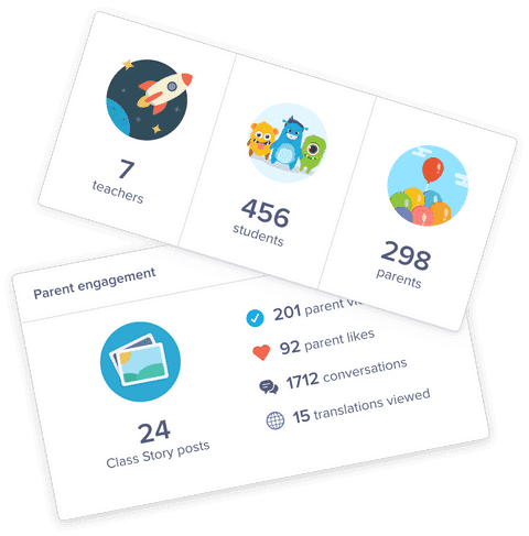 ClassDojo app screen captures